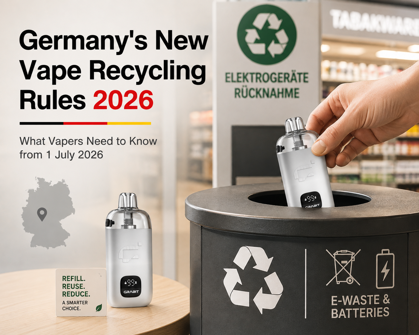 Germany vape recycling rules 2026 guide