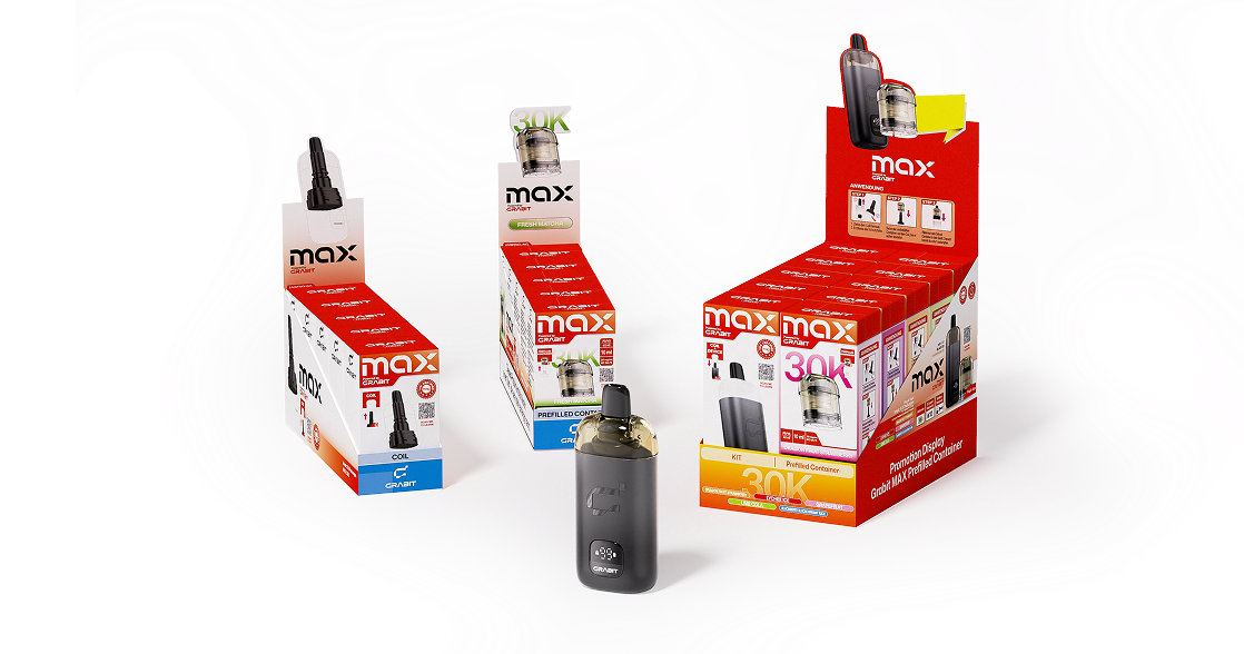 MAX Closed System packaging
