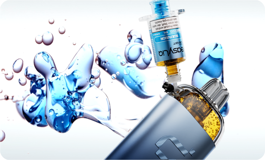 1-second refill –
clean, fast, effortless.