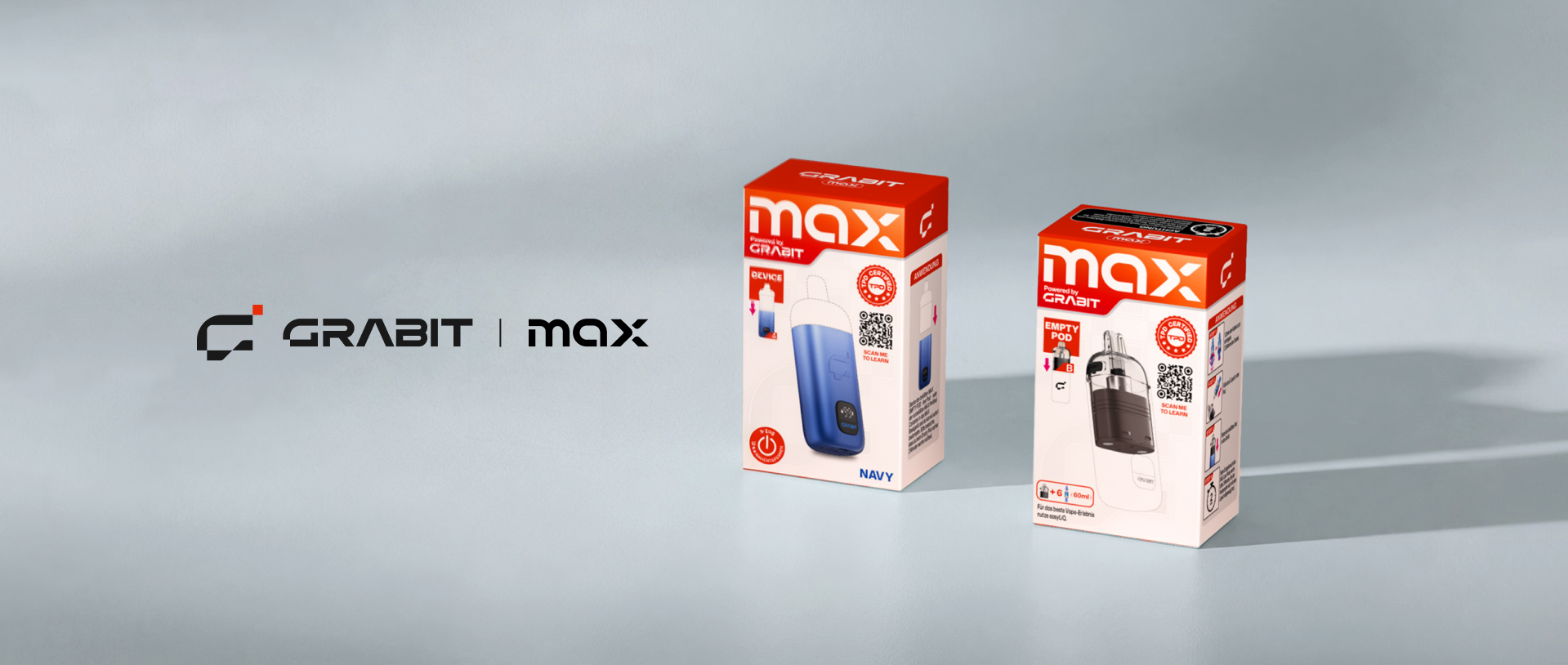 MAX Open System 10ml Packaging